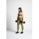 Brassière femme sport Regina vert army – Barbell Regiment