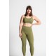 Brassière femme sport Regina vert army – Barbell Regiment
