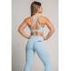 Brassière Kamila Barbell Regiment bleu light soutien intense