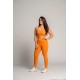 Brassière Kamila Barbell Regiment orange maintien intense