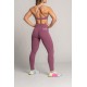 Zoom fessier du legging gainant sport femme rose