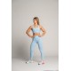 Legging Kimy bleu light Barbell Regiment femme sport