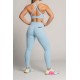 Legging Kimy bleu light Barbell Regiment femme sport