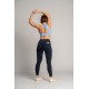 Legging Kimy bleu navy Barbell Regiment femme sport