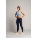 Legging Kimy bleu navy Barbell Regiment femme sport