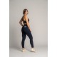 Legging Kimy bleu navy Barbell Regiment femme sport