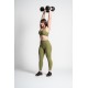 Legging Regy Barbell Regiment vert army femme sport