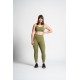 Legging Regy Barbell Regiment vert army femme sport