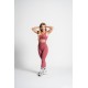 Legging Regy Barbell Regiment rouge light femme sport