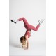 Legging Regy Barbell Regiment rouge light femme sport