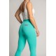 Training legging turquoise blue LILY | BARBELL REGIMENT