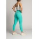 Training legging turquoise blue LILY | BARBELL REGIMENT