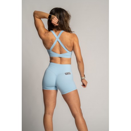 Short femme Kimy bleu light – Barbell Regiment