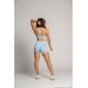 Short femme Kimy bleu light – Barbell Regiment