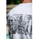 T-shirt oversized The Holideath saison 2 Blanc Barbell Regiment