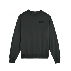 Sweat The Crew noir vintage Barbell Regiment unisexe