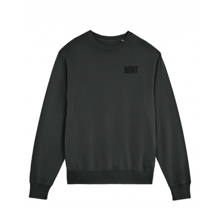 Sweat The Crew noir vintage Barbell Regiment unisexe