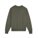 Sweat The Crew vert kaki vintage unisexe Barbell Regiment