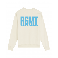 Sweatshirt The RGMT Off White Barbell Regiment Unisexe