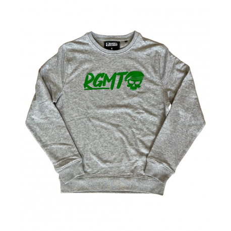 Sweat RGMT Crew Neck gris – Barbell Regiment unisexe
