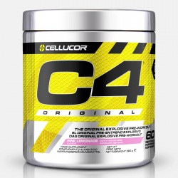 C4 Original Pink Lemonade – pré-workout citron rose poudre musculation