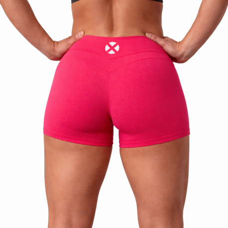 Short fitness femme rose fuchsia Mindy en mouvement short fitness femme