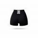 Short Femme Sport Frannie Noir Logo Blanc