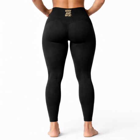 Frannie legging noir femme logo beige CrossFit®
