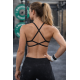 Women Sport Bra Linda Dos Black