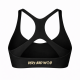 brassière sport respirante noir femme musculation