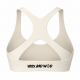 Brassière Sport Femme Anna Blanc Crème