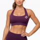 brassière CrossFit® femme violet dos bandeau fitness