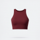 Crop bra CHELSEA model cardinal red| VERY BAD WOD