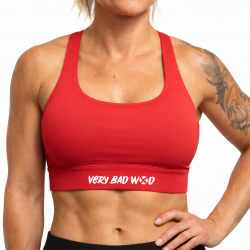 Sport bra HELEN model red | VERY BAD WOD