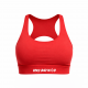 Brassière sport femme Helen rouge Very Bad Wod pour CrossFit et WOD, maintien et tissu stretch