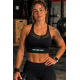 Brassière training Nancy noire Very Bad Wod femme avec mesh stretch respirant