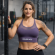 Sport bra NANCY model purple | VERY BAD WOD