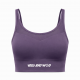 Brassière sport femme Nancy violette Very Bad Wod mesh respirant pour fitness et WOD