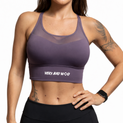 Sport bra NANCY model purple | VERY BAD WOD