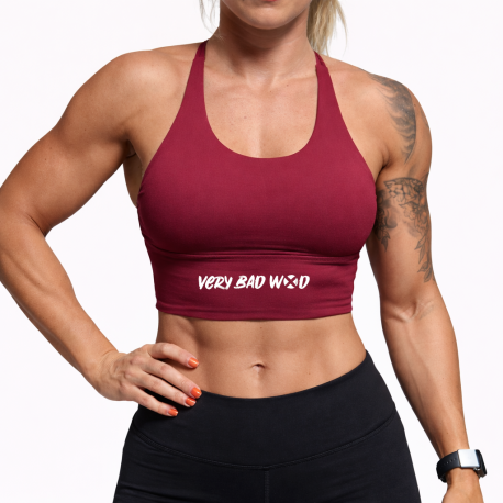 Sport bra KELLY model raspberry | VERY BAD WOD