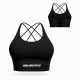 Sport bra KELLY model black| VERY BAD WOD