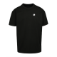 t shirt oversized sport noir coton épais fitness