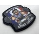 Patch velcro crossfit homme style tactical fitness