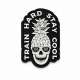 TRAIN HARD STAY COOL black 3D PVC velcro patch | VERY BAD WOD