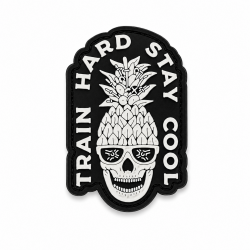 Patch velcro PVC 3D Train Hard Stay Cool pour sac CrossFit