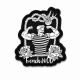 FRENCH WOD white 3D PVC velcro patch for athlete | VERY BAD WOD