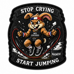 Velcro CrossFit® Patch Stop Crying Start Flying
