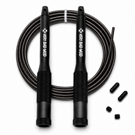 Corde à sauter CrossFit Very Bad Wod Velocity 2.0 noire