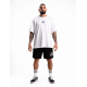 T-Shirt oversize unisexe blanc ALWAYS WITH MY BUDDYS | VERY BAD WOD