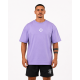 Unisex purple oversized T-Shirt TRAIN HARD STAY COOL | VERY BAD WOD